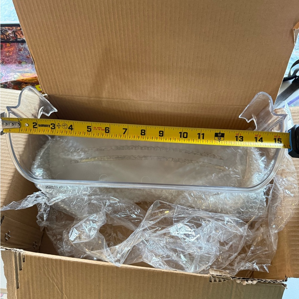 2 replacement fridge bins